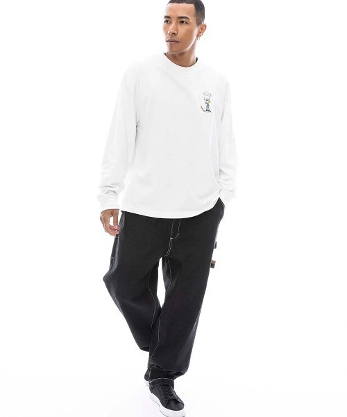 「ELEMENT」 デニムパンツ LARGE インディゴブルー メンズ_画像5