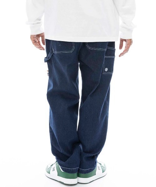 「ELEMENT」 デニムパンツ LARGE インディゴブルー メンズ_画像9