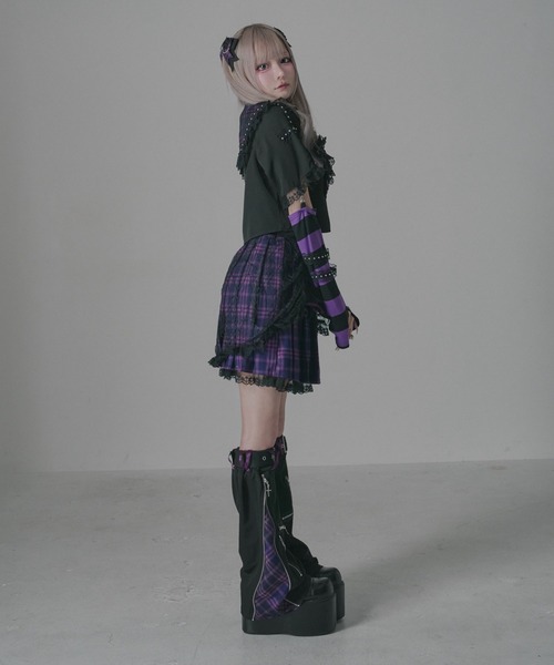 DearMyLove ブラウス シャツ 「クロミ×DML」クモレースセーラー