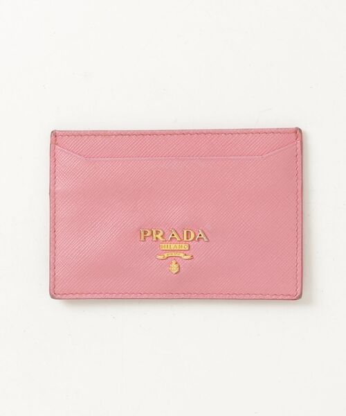 PRADA（プラダ） カードケース - ピンク レディース : ZOZOTOWN Yahoo