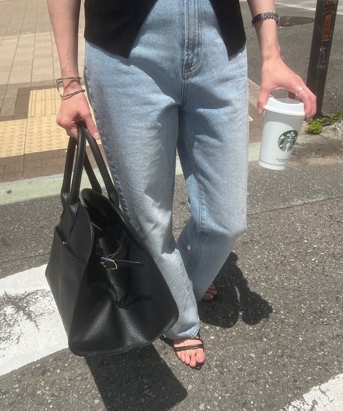 「KOBE LETTUCE」 2WAYバッグ F ダークブラウン レディース_画像9