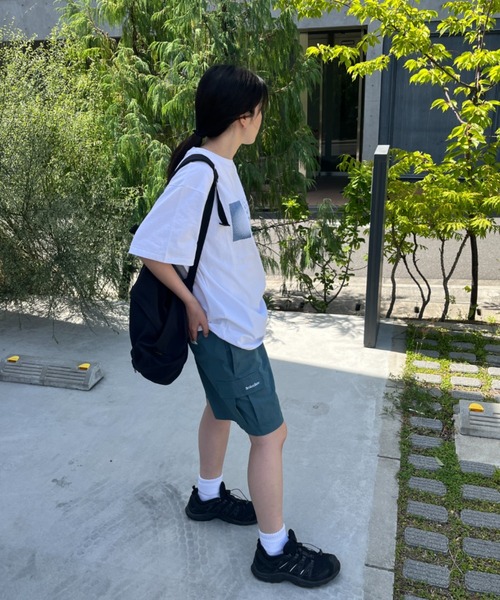「BROKEN BASE」 カーゴパンツ LARGE レッド メンズ_画像5