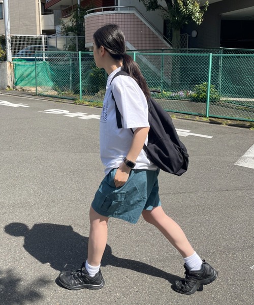 「BROKEN BASE」 カーゴパンツ LARGE レッド メンズ_画像8
