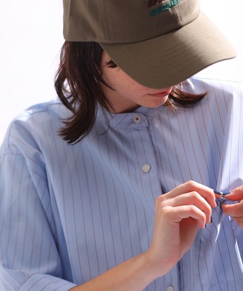 「Kelen」 7分袖ブラウス M ライトグリーン レディース_画像2