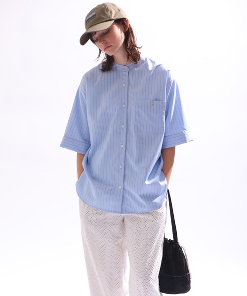 「Kelen」 7分袖ブラウス M ライトグリーン レディース_画像5