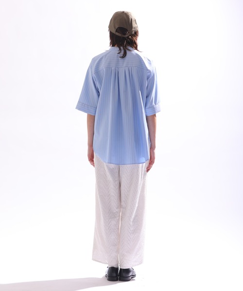 「Kelen」 7分袖ブラウス M ライトグリーン レディース_画像8