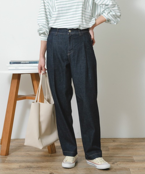 「Healthy denim」 デニムパンツ 24 ブルー レディース_画像7