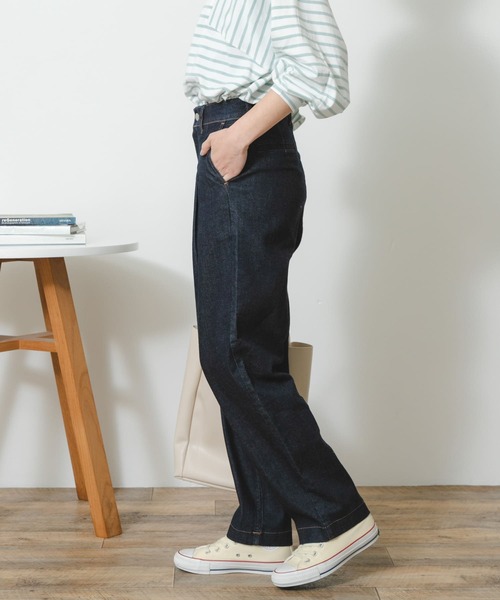 「Healthy denim」 デニムパンツ 24 ブルー レディース_画像8