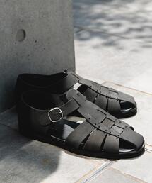URBAN RESEARCH グルカレザーサンダル made in italy URBAN RESEARCH DOORS（アーバンリサーチドアーズ） サンダル Made in