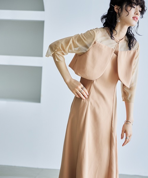 niana（ニアナ） コンビワンピース M オレンジ レディース : ZOZOTOWN