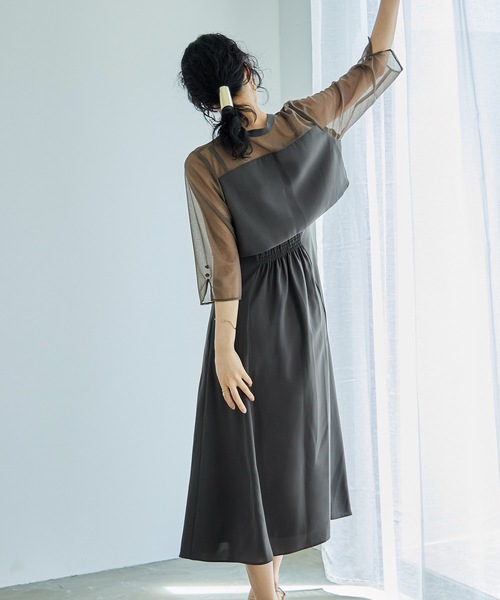 niana（ニアナ） コンビワンピース M オレンジ レディース : ZOZOTOWN