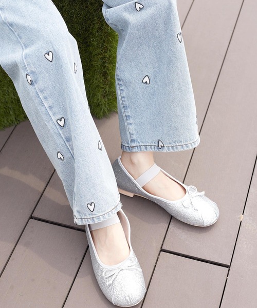 「w closet」 デニムパンツ FREE ブルー レディース_画像8