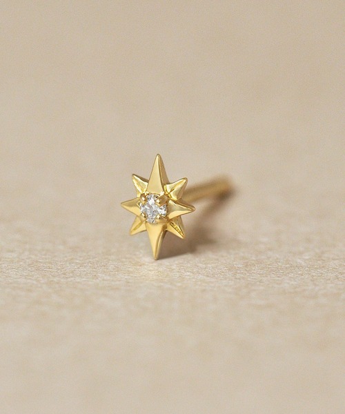 TAKE-UP ピアス 「 セカンドピアス」 K18ダイヤモンド シャイン