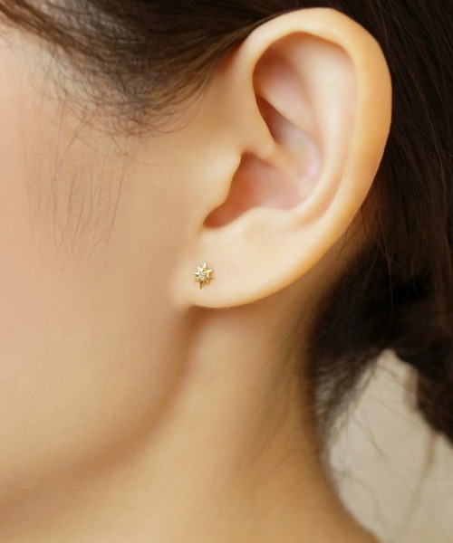 TAKE-UP ピアス 「 セカンドピアス」 K18ダイヤモンド シャイン