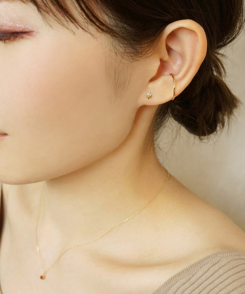 TAKE-UP Pt ダイヤモンドハーフピアス テイクアップ TAKE-UP 【 Solo Pierce】[ セカンドピアス] Pt