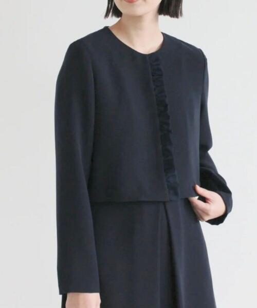 kaene（カエン） 喪服 セレモニースーツ スーツ シフォンフリル