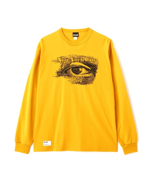 Schott N.Y.C tシャツ Schott/ショット/LS T-SHIRT IRVING'S EYE