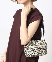 レオパード×ジョリーフルール♡身軽お出かけショルダーバッグA Lee ショルダーバッグ バッグ 「Lee別注」スクエアショルダー