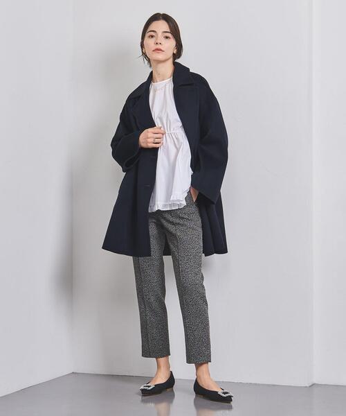 UNITED ARROWS コート ピーコート リバー ミドル テーラード
