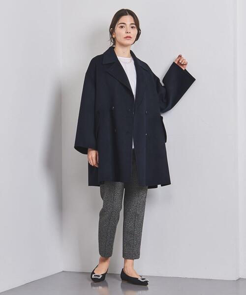 UNITED ARROWS コート ピーコート リバー ミドル テーラード