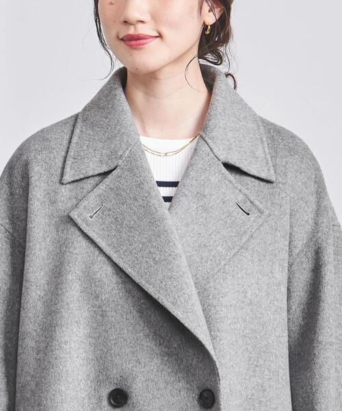 UNITED ARROWS コート ピーコート リバー ミドル テーラード