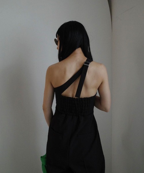 Ameri（アメリ） サロペット オーバーオール ONE SIDE SHOULDER