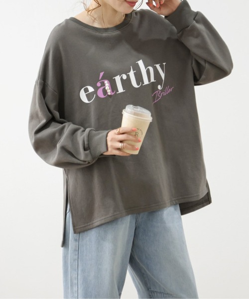 tシャツ ロゴ×パールプルオーバー レディース : ZOZOTOWN Yahoo!店