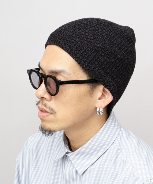 A.M.S. ニット帽 ニットキャップ オーガニックコットン シングル