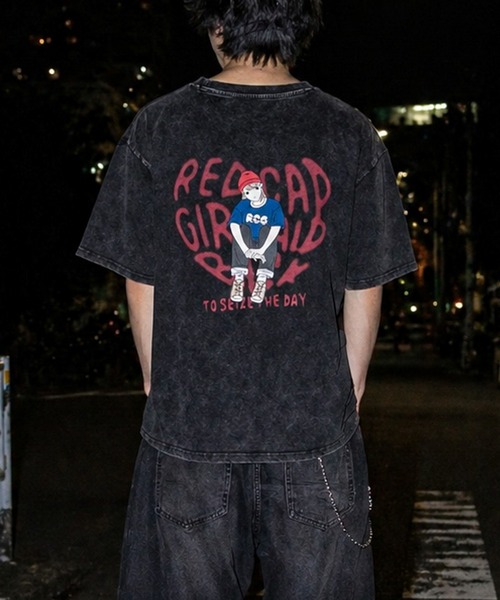 RED CAP GIRL（レッドキャプガール） tシャツ 「a-r」「Red Cap Girl