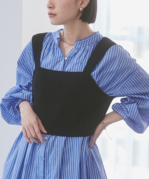 hunch ベスト ジレ ニットビスチェ レディース : ZOZOTOWN Yahoo