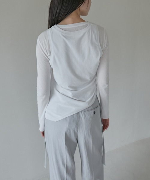 Courrèges クレージュ サイドカットアウトTシャツ - メルカリ