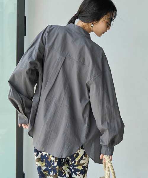 ブラウス シャツ コットンカラミシアーオーバーシャツ レディース URBAN RESEARCH ブラウス シャツ コットンカラミシアーオーバー