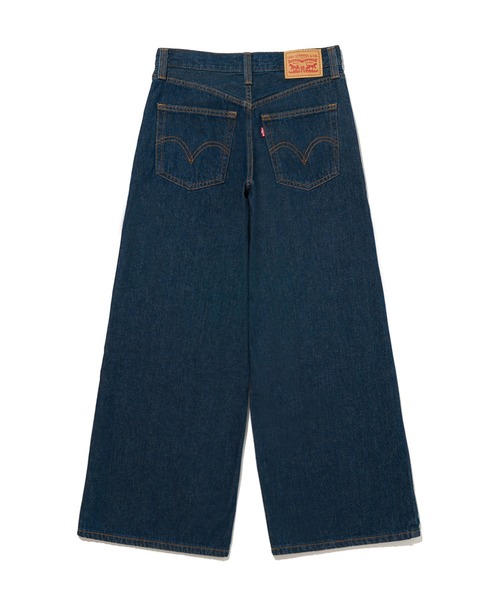 LEVI'S PREMIUM テーパードワイドパンツ ダークデニム BAGGY DAD WIDE LEG ジーンズ ダークインディゴ – リーバイス