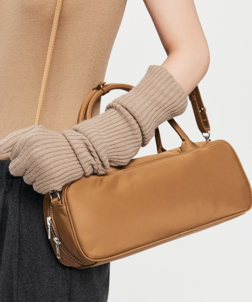 JNBY ショルダーバッグ バッグ Elongated Boston Shoulder Bag