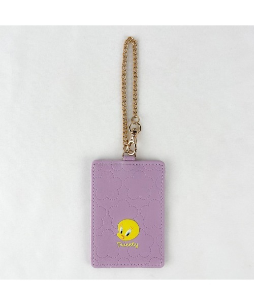 papas パパス 4点　tweety flapper_bags パスケース LOONEY TUNES×Flapper Tweetyお花型