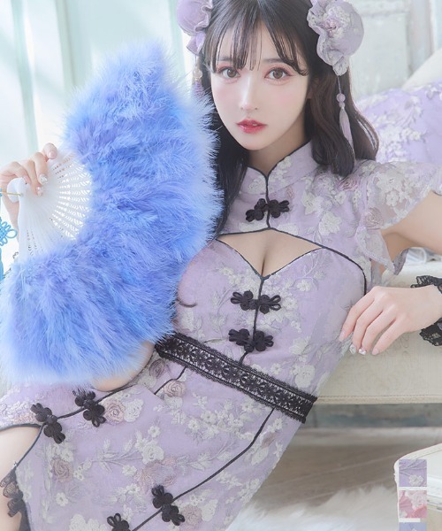 sugar nine コスプレ ファー扇子「ハロウィンコスプレ小物