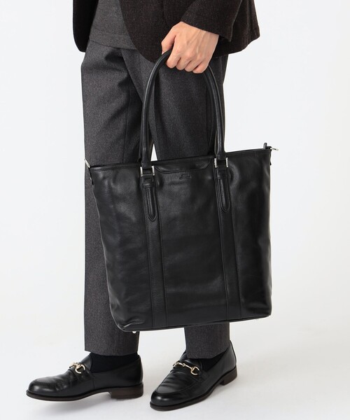 未使用 定価24200円 seeker シーカー 4way レザー トートバッグ SEEKER トートバッグ / レザー 4WAY メンズ レディース