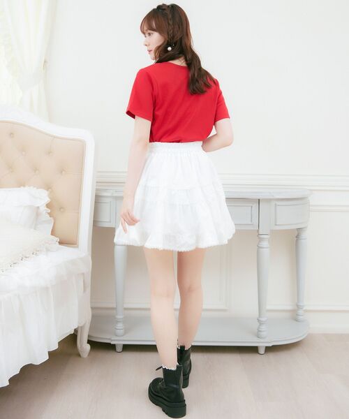 SALE♡スカート  新品激安！ Emsexcite スカート 「新色追加」ティアードミニSK : ZOZOTOWN