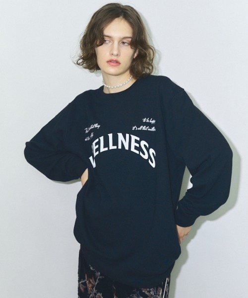トレーナー スウェット WELLNESS CS ウェルネスカットソー レディース