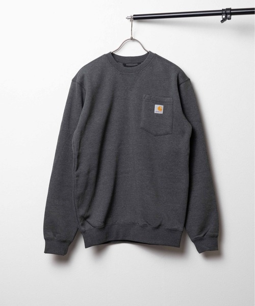 Carhartt グレー スウェット(値段交渉あり) 中古・古着通販】CarHartt (カーハート) HALF ZIP AMERICAN