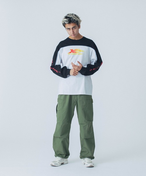XLARGE カーゴパンツ XLARGE カーゴパンツ WIDE LEG CARGO PANTS メンズ レディース