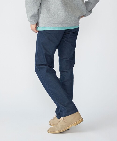 デニム パンツ チノパン SHIPS チノパン SHIPS: デニム ライク テーパード スリム