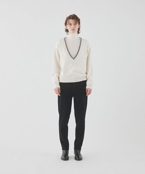 【GALERIE VIE】チルデン Vネックニット GALERIE VIE ニット セーター チルデン Vネックニット