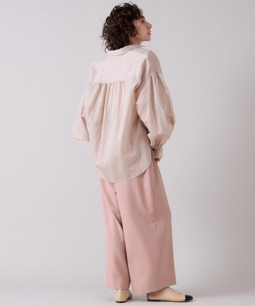 Liesse パンツ 3タックワイドパンツ レディース : ZOZOTOWN