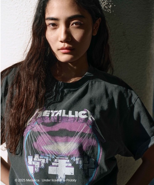 【GOOD ROCK SPEED】LLICA グリッタープリントT METALLICA | メタリカ GLITTER PRINT T-SHIRT | GOOD ROCK SPEED
