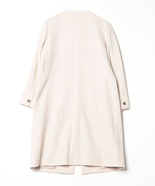 「ROPE'」 ノーカラーコート 36 ベージュ系その他2 レディース_画像2