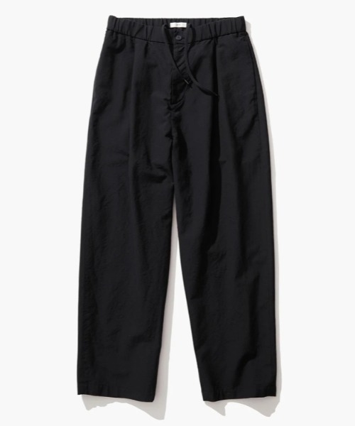 ATON パンツ (エイトン) WOOL WASHI TROPICAL | WIDE EASY PANTS