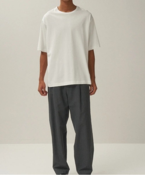 ATON パンツ (エイトン) WOOL WASHI TROPICAL | WIDE EASY PANTS