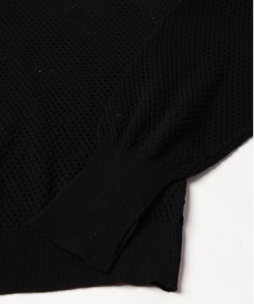 JieDa（ジエダ） カーディガン MESH ZIP CARDIGAN メンズ : ZOZOTOWN