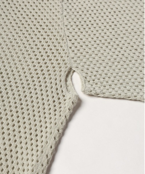JieDa（ジエダ） カーディガン MESH ZIP CARDIGAN メンズ : ZOZOTOWN